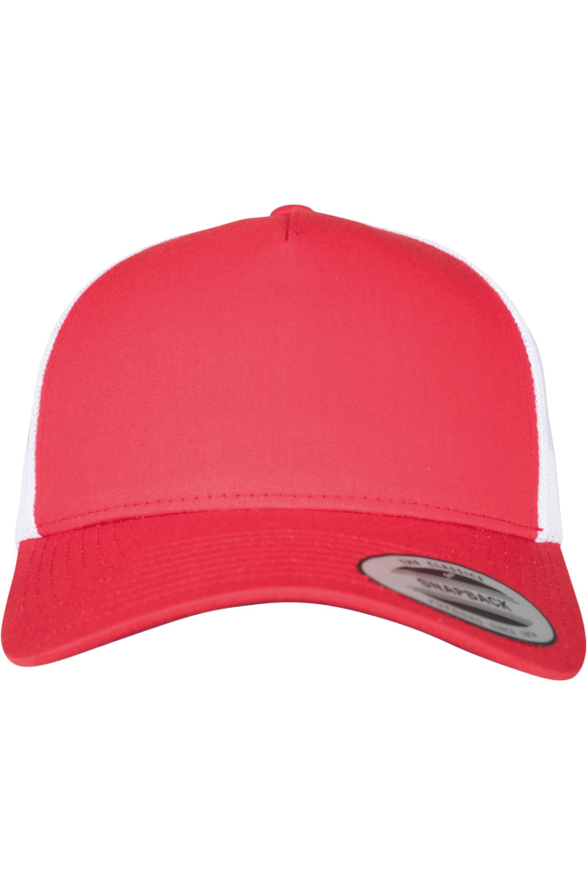 Casquette trucker retro bicolore personnalisable