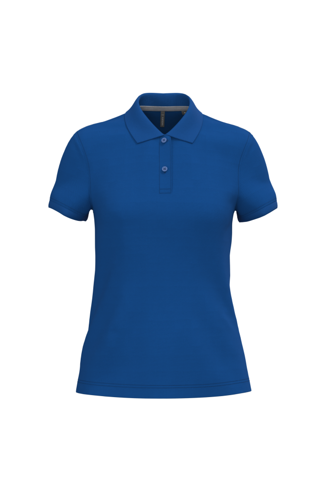 polo femme royal blue