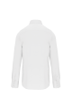 Chemise blanche coton / élasthanne homme personnalisée