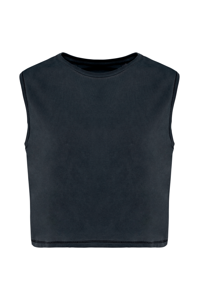 T-shirt crop femme personnalisé