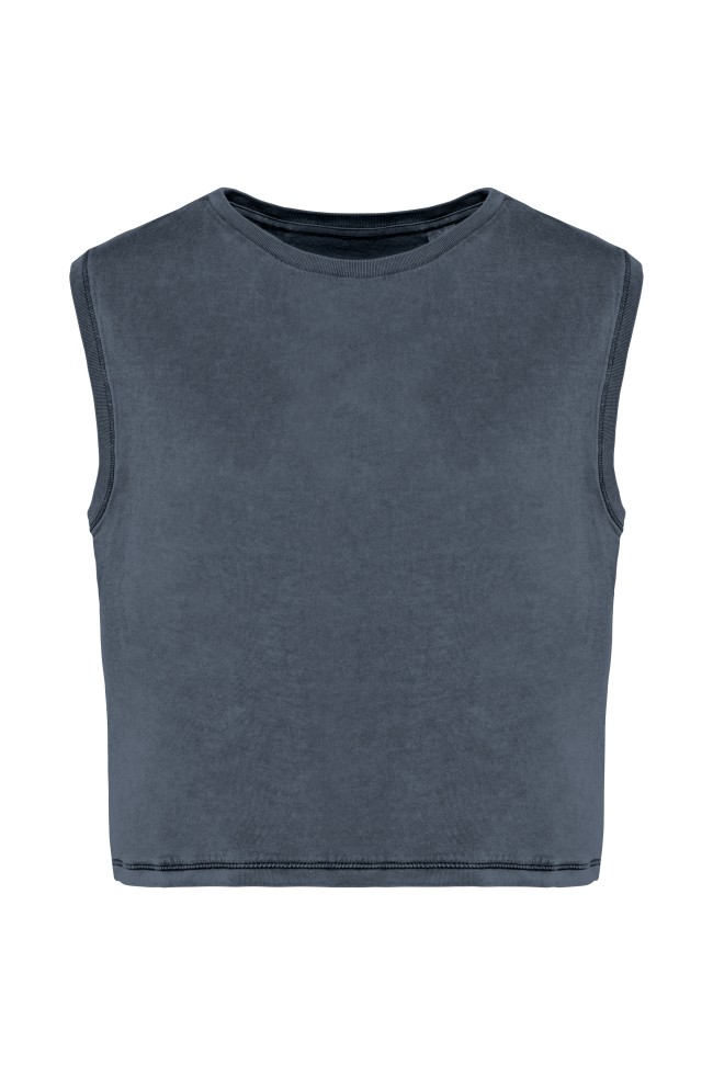 T-shirt crop femme personnalisé