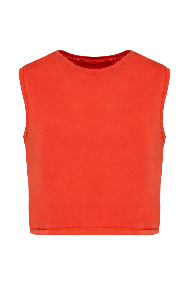 T-shirt crop femme personnalisé