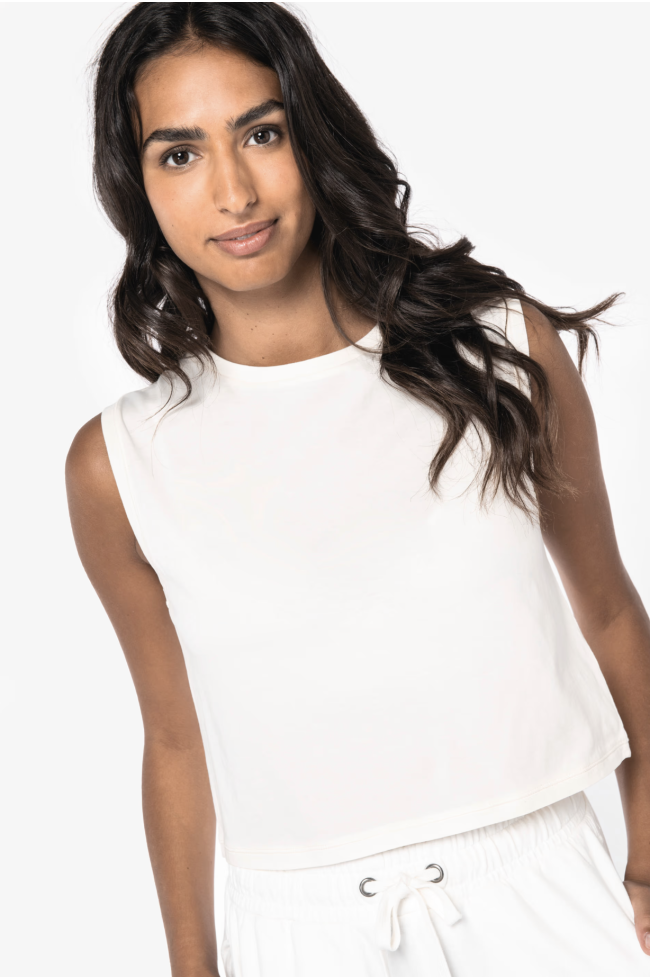 T-shirt crop femme personnalisé