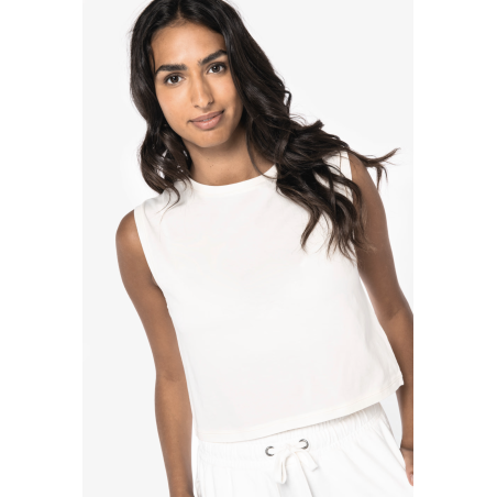 T-shirt crop femme personnalisé