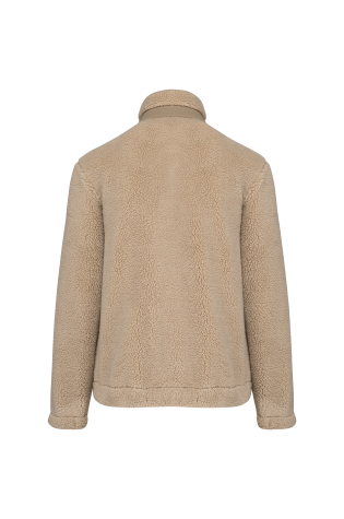 Veste écoresponsable en sherpa unisexe