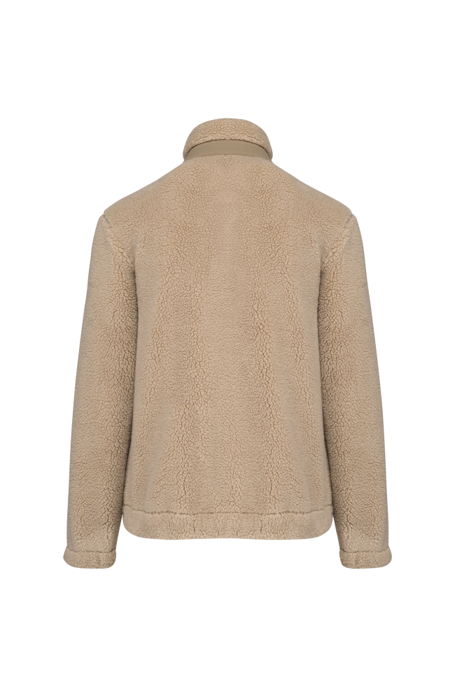 Veste écoresponsable en sherpa unisexe