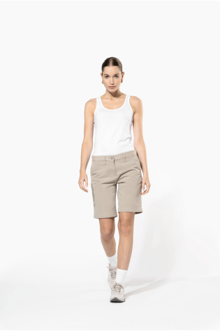 Bermuda Chino Femme Personnalisé