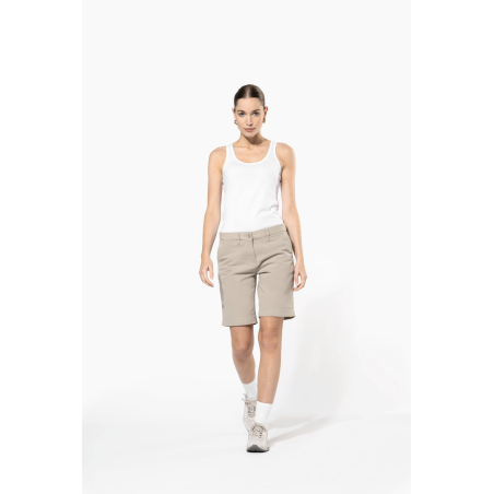 Bermuda Chino Femme Personnalisé