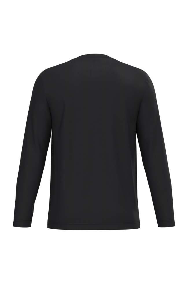 T-shirt col rond manches longues homme personnalisable