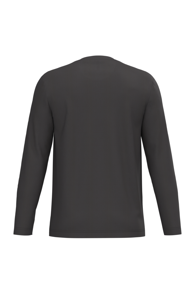T-shirt col rond manches longues homme personnalisable