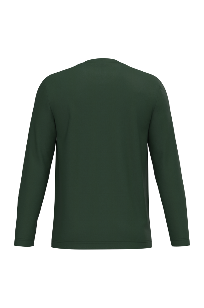 T-shirt col rond manches longues homme personnalisable