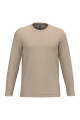 T-shirt col rond manches longues homme personnalisable