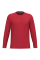 T-shirt col rond manches longues homme personnalisable