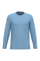T-shirt col rond manches longues homme personnalisable