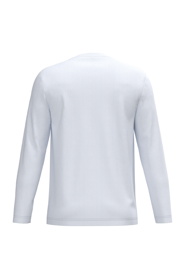 T-shirt col rond manches longues homme personnalisable