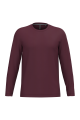 T-shirt col rond manches longues homme personnalisable