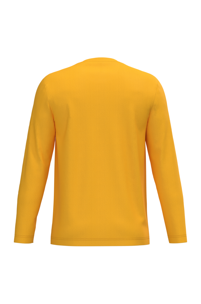 T-shirt col rond manches longues homme personnalisable