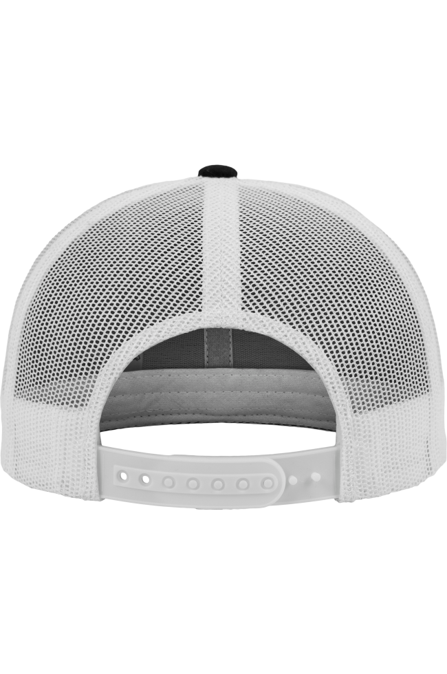 Casquette retro trucker bicolore personnalisable