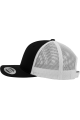 Casquette retro trucker bicolore personnalisable