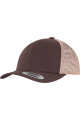 Casquette retro trucker bicolore personnalisable