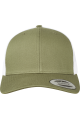 Casquette retro trucker bicolore personnalisable