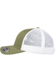 Casquette retro trucker bicolore personnalisable