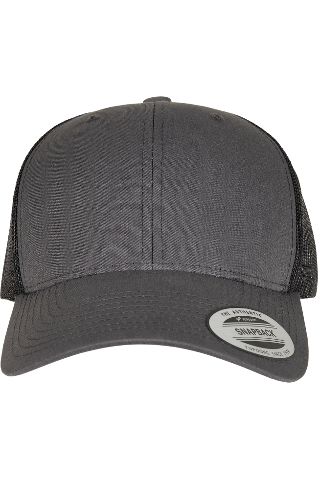 Casquette retro trucker bicolore personnalisable