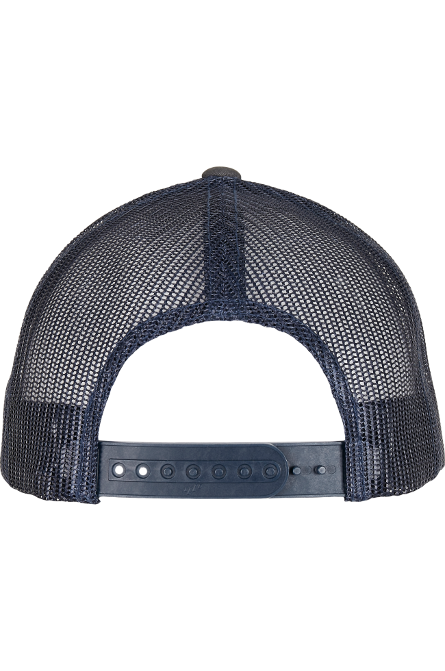 Casquette retro trucker bicolore personnalisable