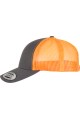 Casquette retro trucker bicolore personnalisable