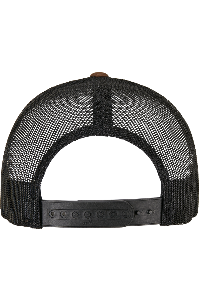Casquette retro trucker bicolore personnalisable