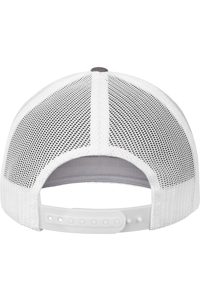 Casquette retro trucker bicolore personnalisable