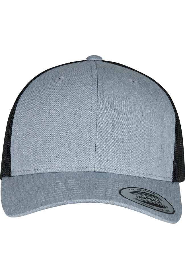 Casquette retro trucker bicolore personnalisable