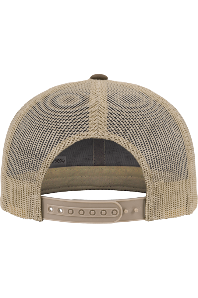 Casquette retro trucker bicolore personnalisable