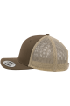 Casquette retro trucker bicolore personnalisable