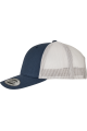Casquette retro trucker bicolore personnalisable