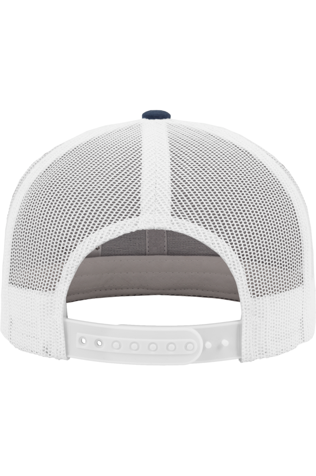 Casquette retro trucker bicolore personnalisable