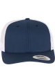 Casquette retro trucker bicolore personnalisable