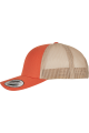 Casquette retro trucker bicolore personnalisable