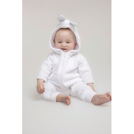 Combinaison lapin pour enfants blanche