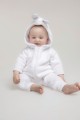 Combinaison lapin pour enfants blanche