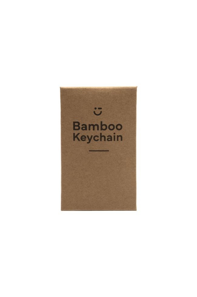 Porte-clés bamboo personnalisables