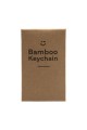 Porte-clés bamboo personnalisables