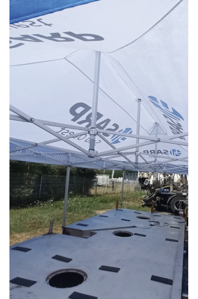 Tente de Stand Premium 3x6m sublimée