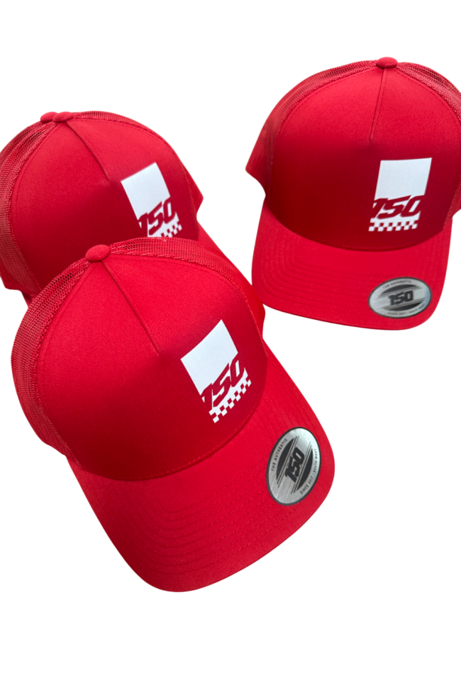 casquette 150 rouge