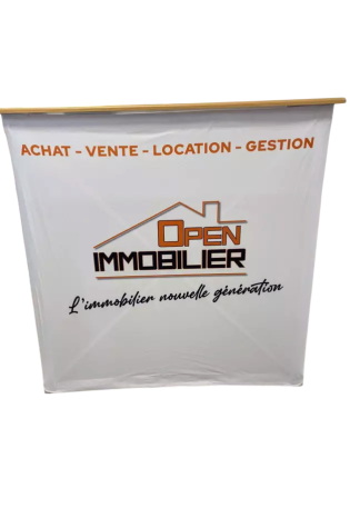 Comptoir d'accueil, personnalisation, normes anti feu