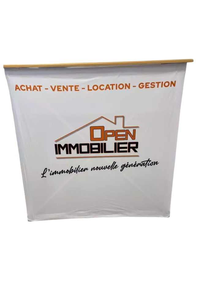 Comptoir d'accueil, personnalisation, normes anti feu