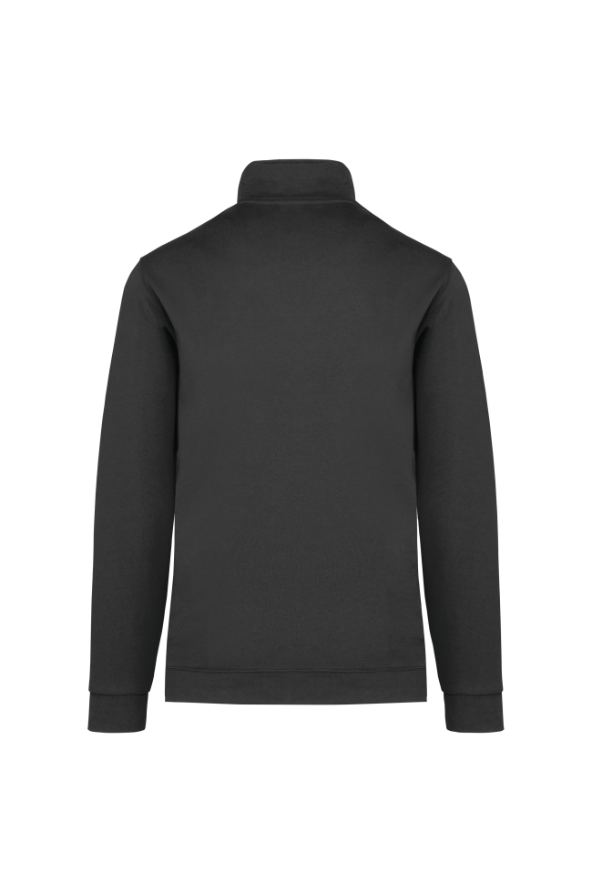 Veste molleton zippée homme personnalisée gris
