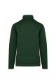 Veste molleton zippée homme personnalisée vert
