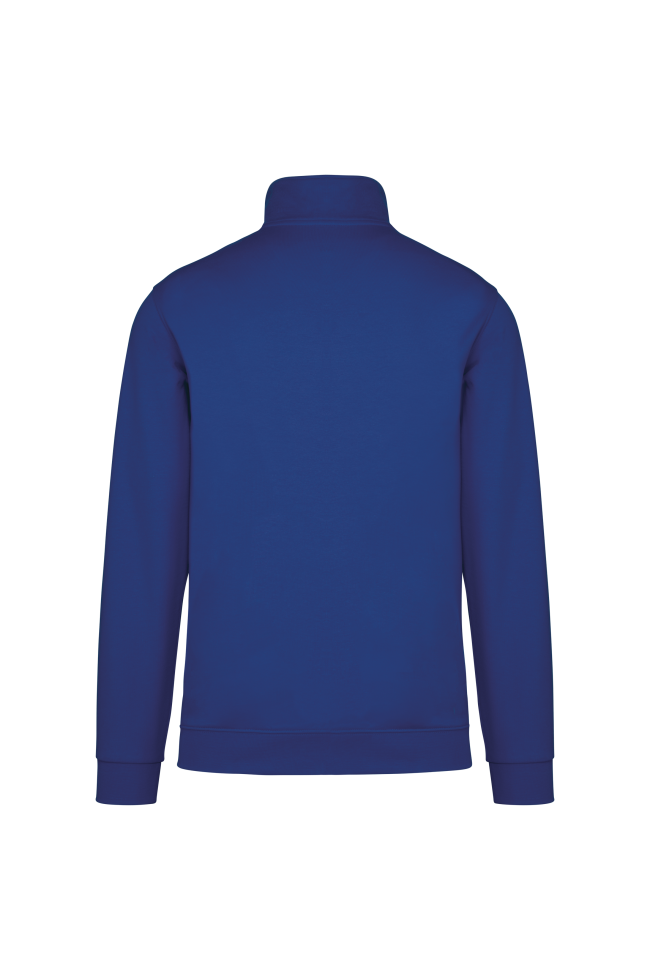 Veste molleton zippée homme personnalisée bleu royal