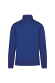Veste molleton zippée homme personnalisée bleu royal